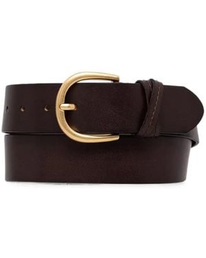 Marc O' Polo Edis Buckle-Fastening Belt - Black