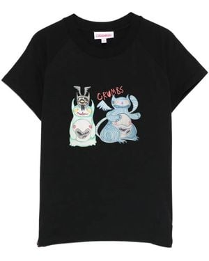 Charles Jeffrey Graphic-Print T-Shirt - Black