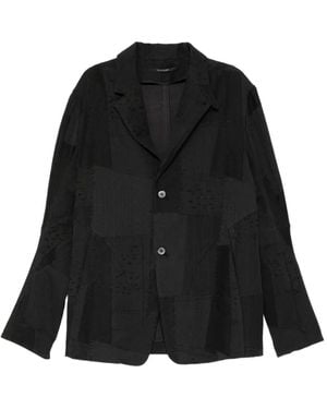 D HYGEN Panelled Jacket - Black