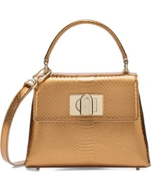 Furla 1927 Top-Handle Mini Bag - Metallic