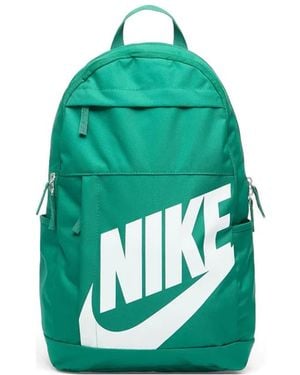 Nike Elemental Logo-Print Backpack - Green