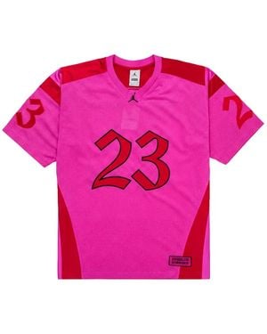 Supreme X Jordan Mesh T-Shirt - Pink