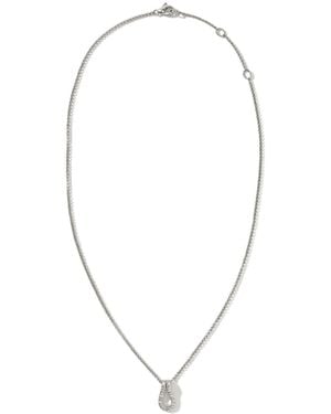 John Hardy Surf Pavé Pendant Necklace - Metallic