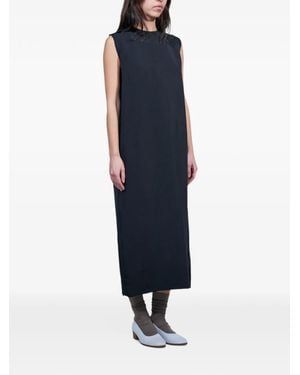 Camiel Fortgens Raw-Edge Sleeveless Maxi Dress - Blue