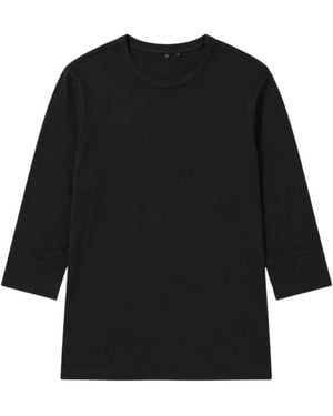 Thom Krom Seam-Detail Crew-Neck T-Shirt - Black