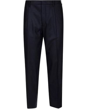 Alpha Industries Wool Straight-Leg Pants - Blue