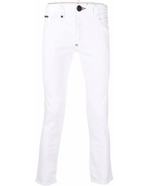 Philipp Plein スリムジーンズ - ホワイト