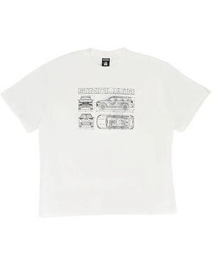 Sinclair T-Shirt Con Grafica - Bianco