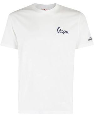 Mc2 Saint Barth T-Shirt Vespa - Bianco