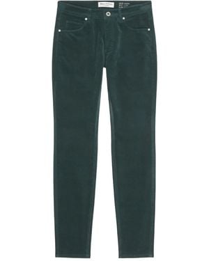 Marc O' Polo Button-Fastening Trousers - Green