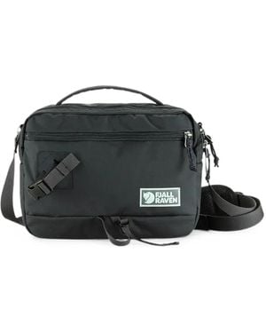Fjallraven Sacoche Zippé À Logo Imprimé - Black