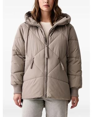 Marc O' Polo Hooded Padded Parka - Brown