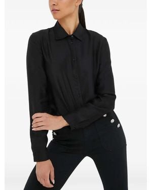 ARMANI EXCHANGE Long-Sleeve Shirt - Black