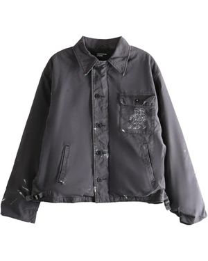 Enfants Riches Deprimes Study For (A Portrait) N35 Overshirt - Grey
