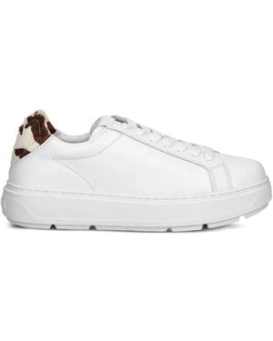 Love Moschino Lace-Up Trainers - White