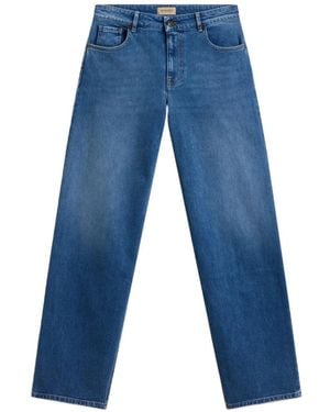 Woolrich Vaqueros Con Cinco Bolsillos - Azul
