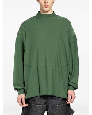 BRYAN JIMENE`Z T-Shirt À Empiècements - Vert
