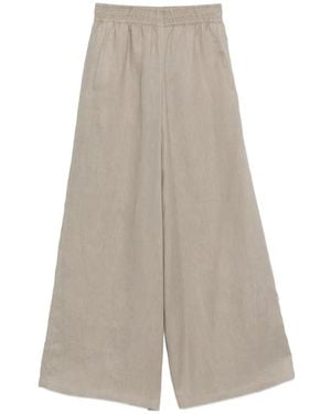 DRYKORN Ceiling Elasticated Wide-Leg Trousers - White