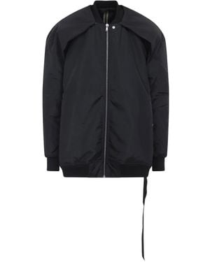 Rick Owens ジップ パデッドボンバージャケット - ブラック