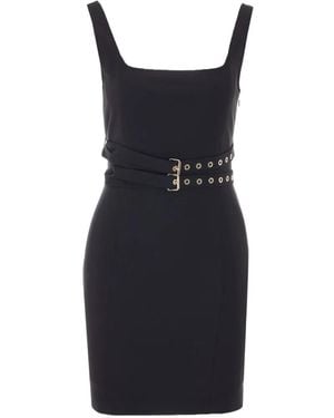 Liu Jo Belt Boat Neck Dress - Black