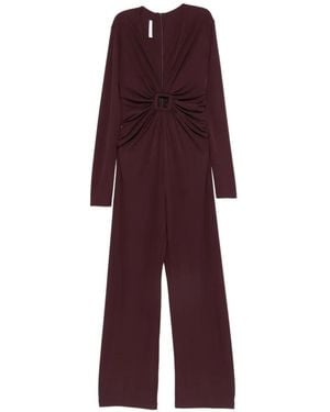 Imperial Tuta Intera Con Dettaglio Cut-Out - Viola