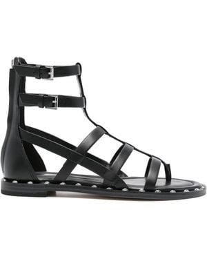 Michael Kors Noa Sandalen Met Gespdetail En Studs - Wit