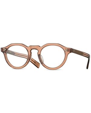 Eyevan 7285 Gafas Mason-E Con Montura Geométrica - Marrón