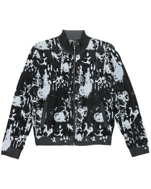 JNBY Vest Met Print - Zwart