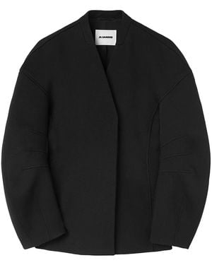 Jil Sander Wool Jacket - Black