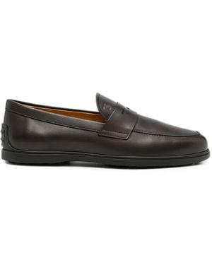 Tod's Gommino Penny Loafers - Black