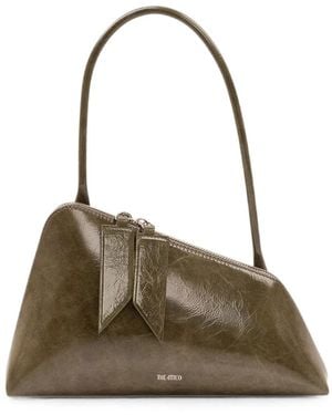 The Attico Sunrise Shoulder Bag - Metallic