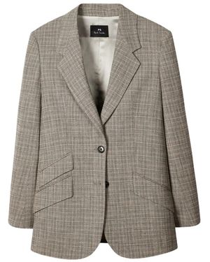 Paul Smith Single-Breasted Blazer - Grey