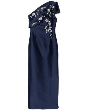 Sachin & Babi Embellished Olivia Gown Dress - Blue