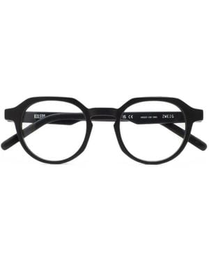 Kaleos Eyehunters Zweig Brille Mit Geometrischem Gestell - Schwarz