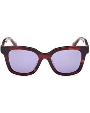 Moncler Square Frame Sunglasses - Purple