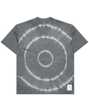Satisfy Auralite T-Shirt Mit Batikmuster - Grau