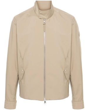 Moncler Chaberton Appliqué-Logo Jacket - Natural