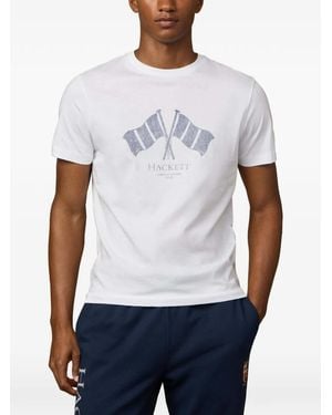 Hackett Camiseta London Rowing Club - Blanco