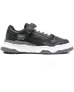 Maison Mihara Yasuhiro "Keith" Low Top Trainers - Black