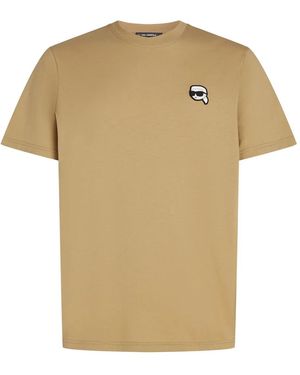 Karl Lagerfeld Ikon Tシャツ - ナチュラル