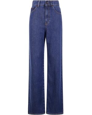 P.A.R.O.S.H. Logo-Patch Jeans - Blue