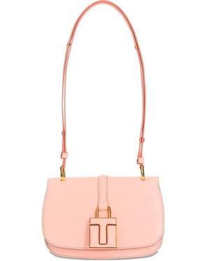 Tom Ford Mini Flap Shoulder Bag - Pink