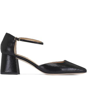 Arteana Arona D'Orsay Block-Heel Pumps - Black