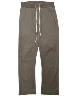 Rick Owens Pantalon Dirt Berlin À Lien De Resserrage - Gray