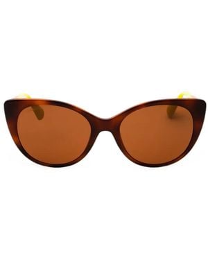 MAX&Co. Cat-Eye Frame Sunglasses - Brown