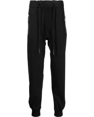 Boris Bidjan Saberi Straight-Leg Tracksuit Bottoms - Black