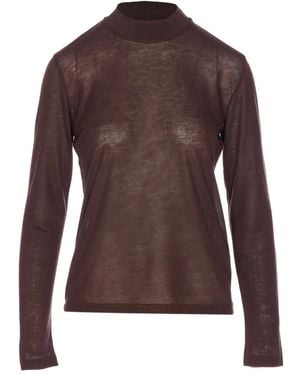 Filippa K Klassischer Pullover - Braun