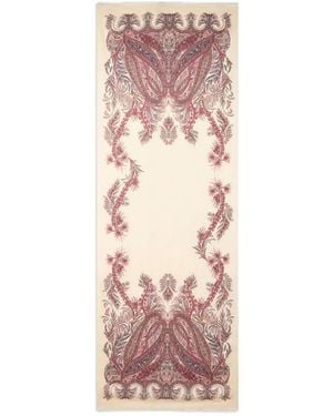 Etro Paisley-print scarf - Pink