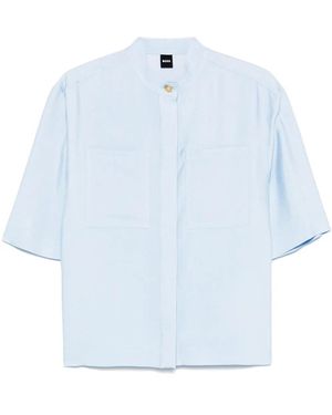 BOSS Twill Shirt - Blue