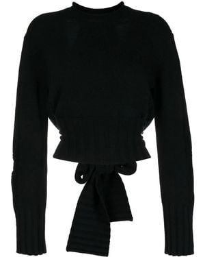 Dion Lee Maglione Con Effetto Vissuto - Nero